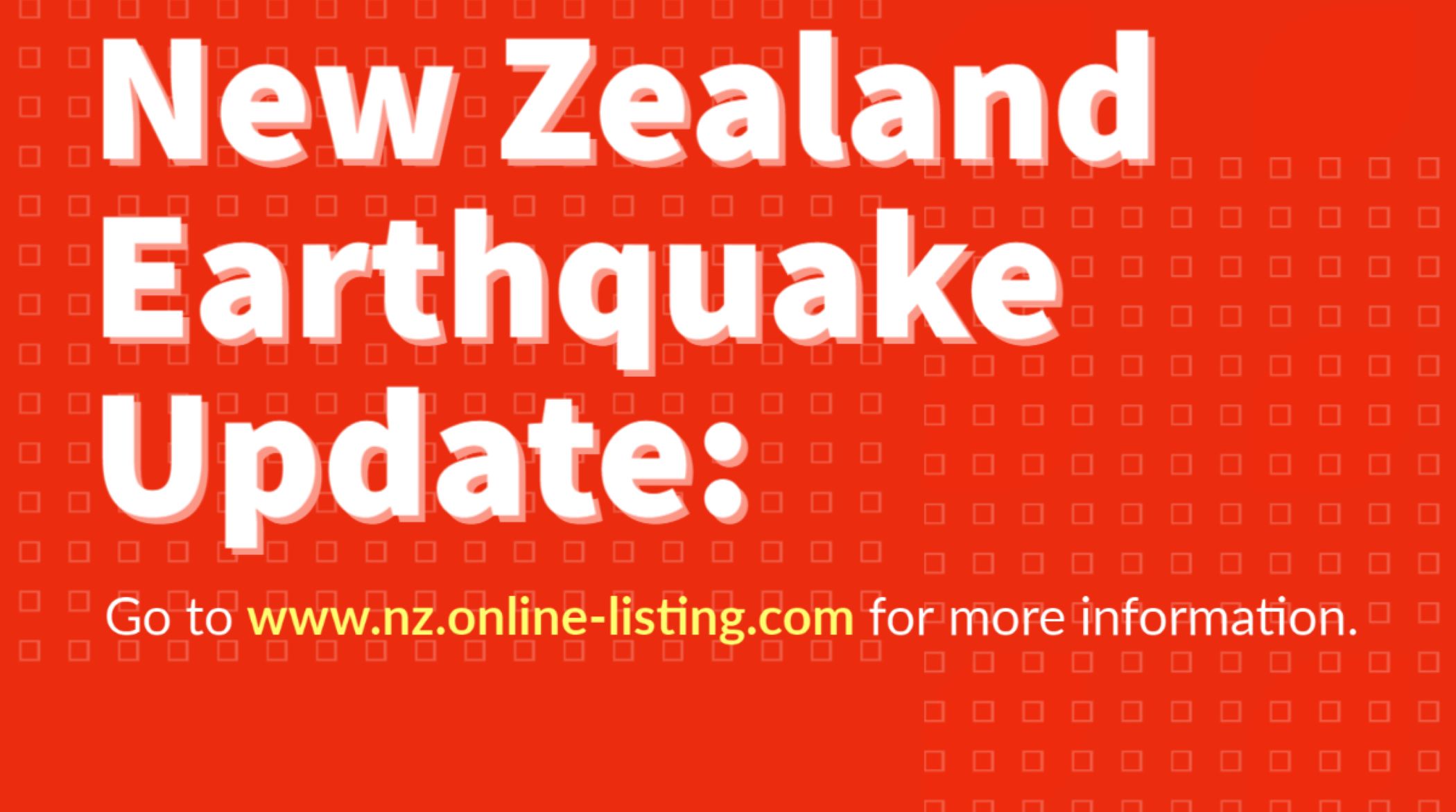 NZ Earthquake