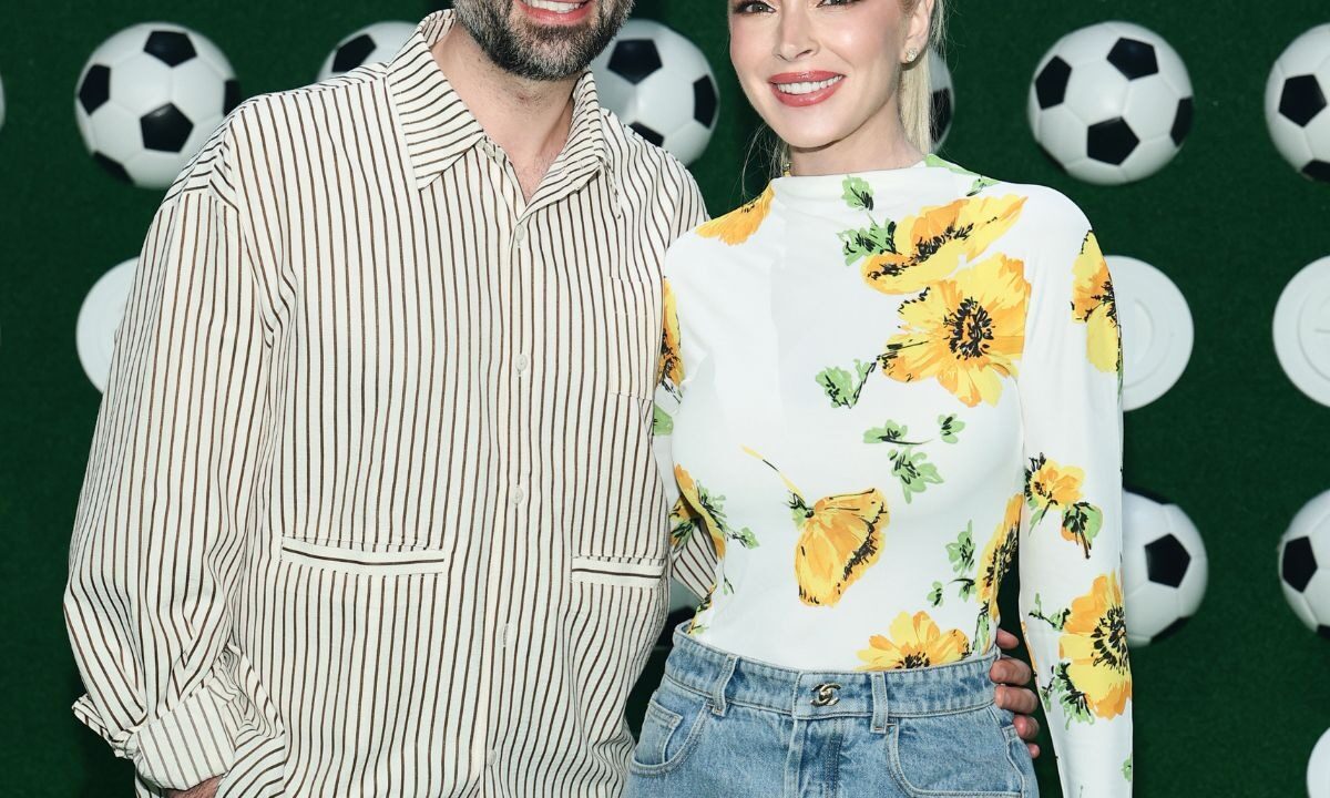 Lindsay Lohan & Bader Shammas Unveil Rare Family Photo With Son Luai