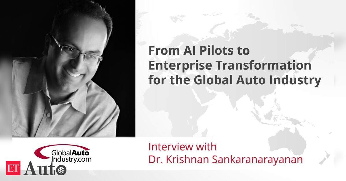 Audio interview | From AI pilots to enterprise transformation for the global automotive industry”